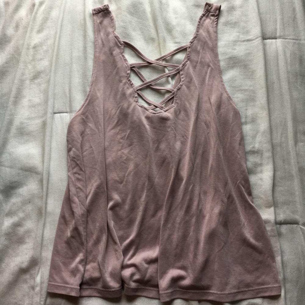 American Eagle Cross-Front Tank Top